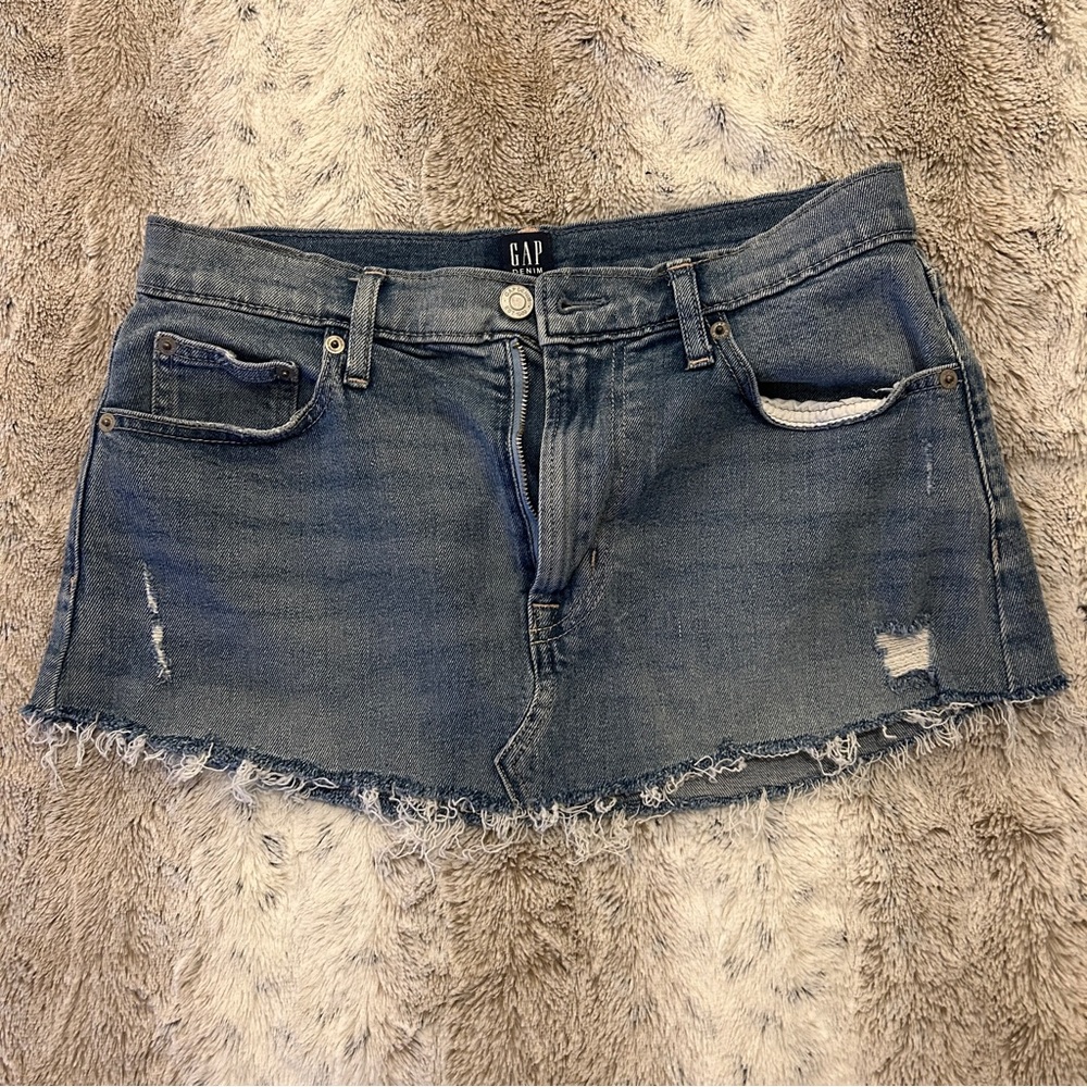 GAP Light Blue Denim Skirt